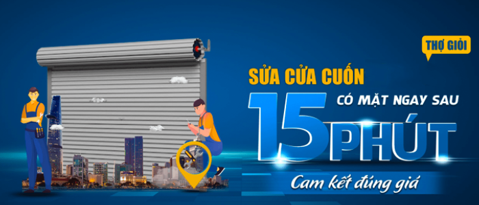 SỬA CHỮA CỬA CUỐN GIÁ RẺ TẠI TPHCM